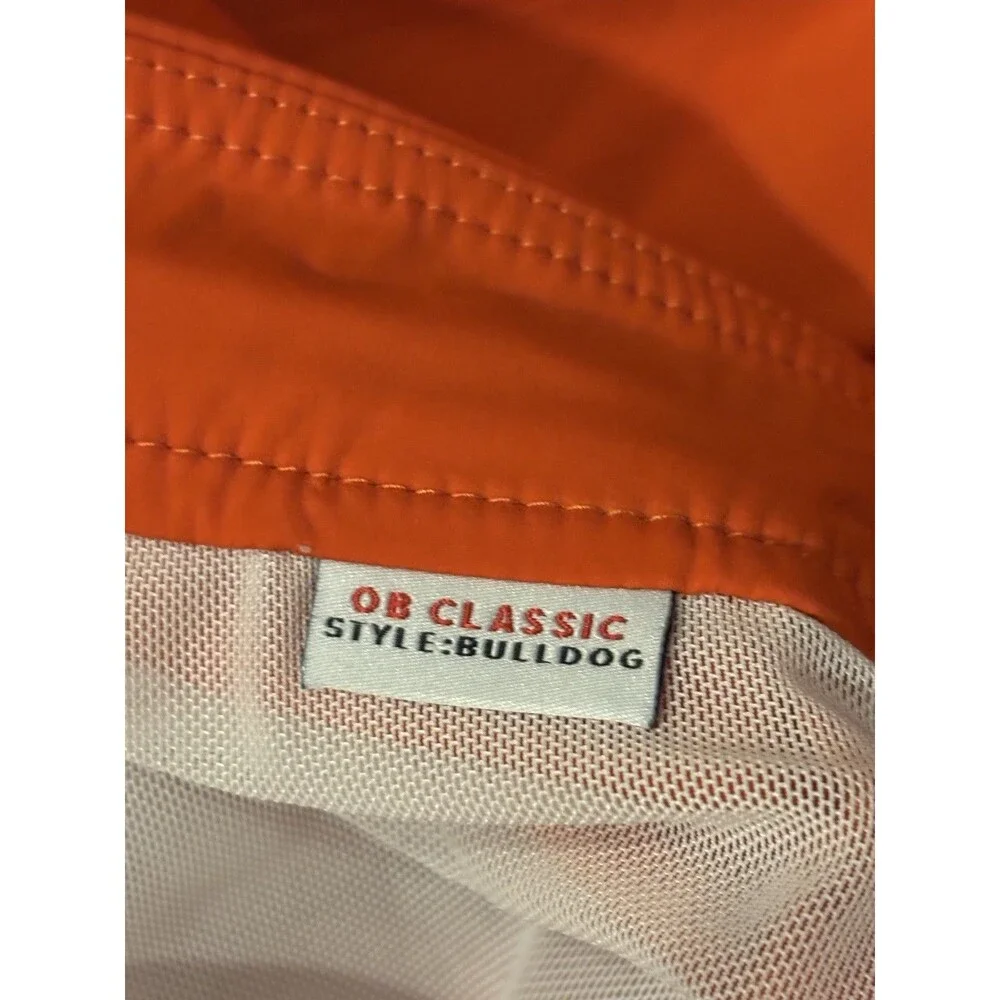 Orlebar Brown OB Classic Bulldog Swim Shorts Trunks Orange Lined Summer Men’s 31